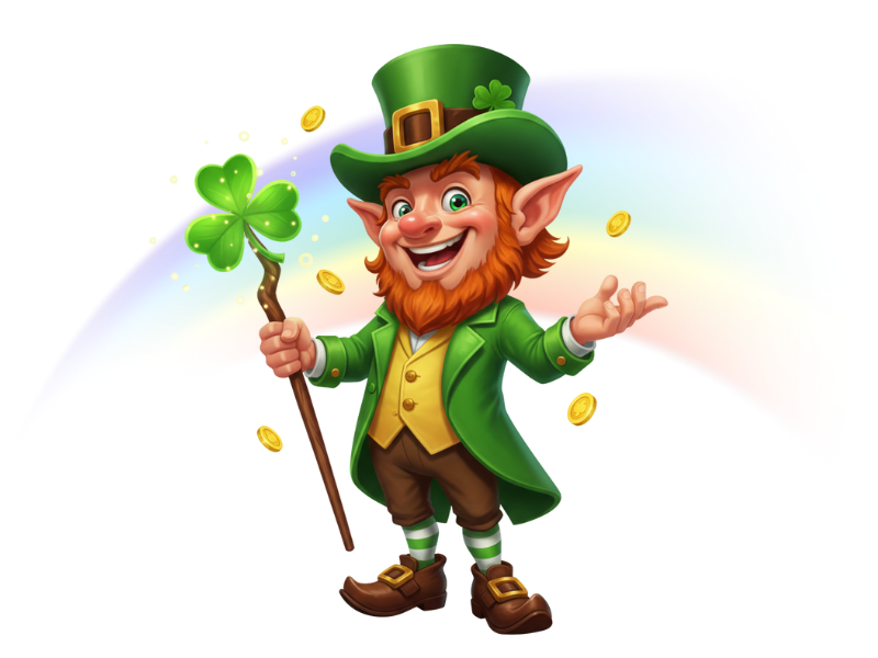 Luck Rainbow Character