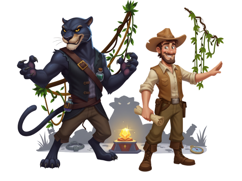 Adventure Book Character